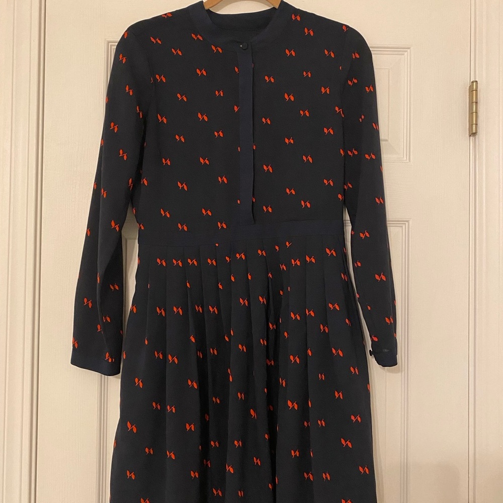 JCrew Navy Blue Dress